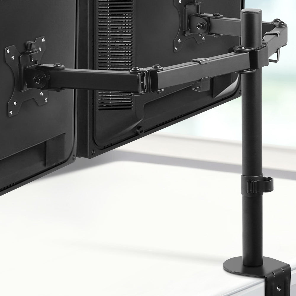 Artiss Monitor Arm Dual Desk Mount Screen Bracket Holder