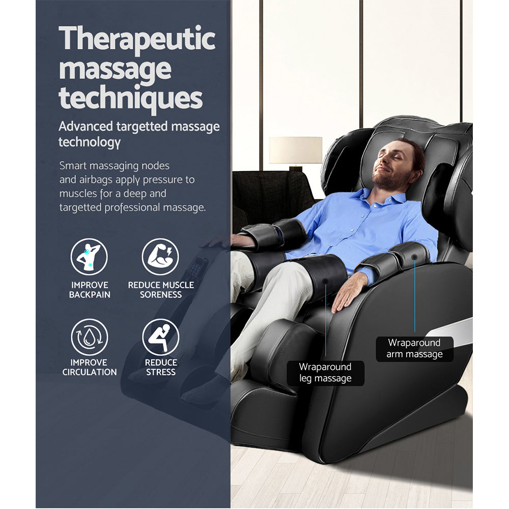 Livemor Massage Chair Electric Recliner 22 Nodes Massager Belmue-QLD_Metro