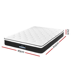 Giselle Bedding 21cm Mattress Euro Top King-QLD_Rural