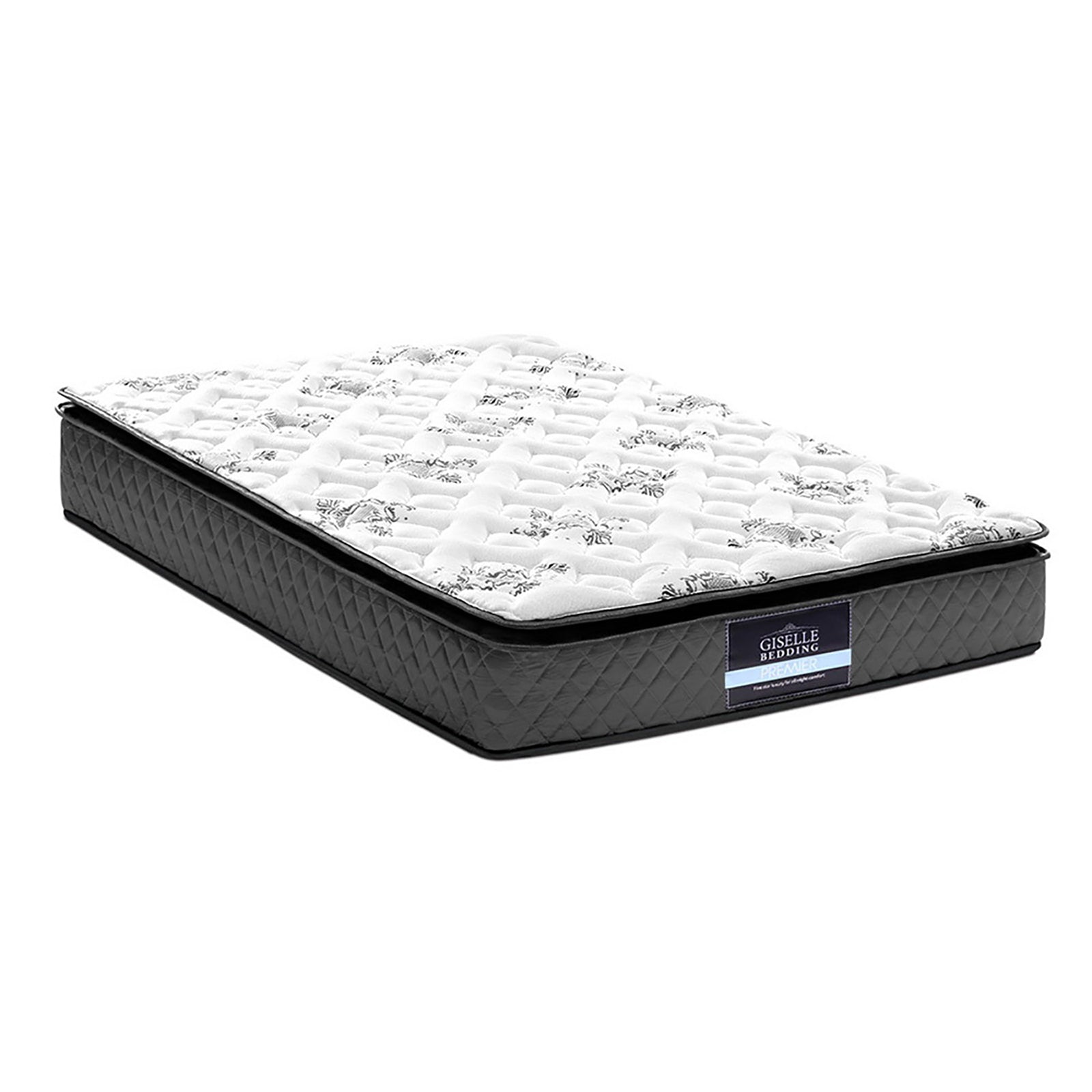 Giselle Bedding 24cm Mattress Pillow Top King Single-ACT