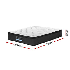 Giselle Bedding 34cm Mattress Euro Top Queen-NT_Metro