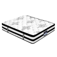 Giselle Bedding 34cm Mattress Euro Top Pocket Spring King-REMOTE