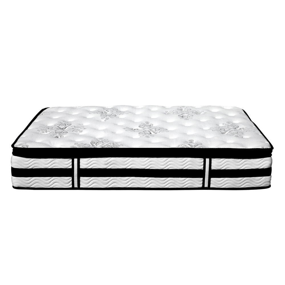 Giselle Bedding 34cm Mattress Euro Top Pocket Spring King-ACT