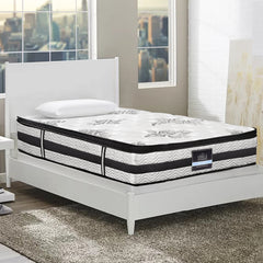 Giselle Bedding 34cm Mattress Euro Top Pocket Spring King Single-VIC_Metro