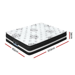 Giselle Bedding 34cm Mattress Cool Gel Memory Foam King-SA_Rural