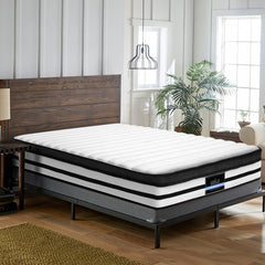 Giselle Bedding 27cm Mattress Euro Top Queen-QLD_Metro