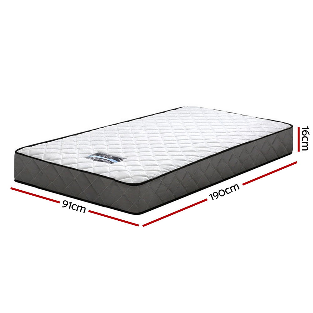 Giselle Bedding 16cm Mattress Tight Top Single-QLD_Rural