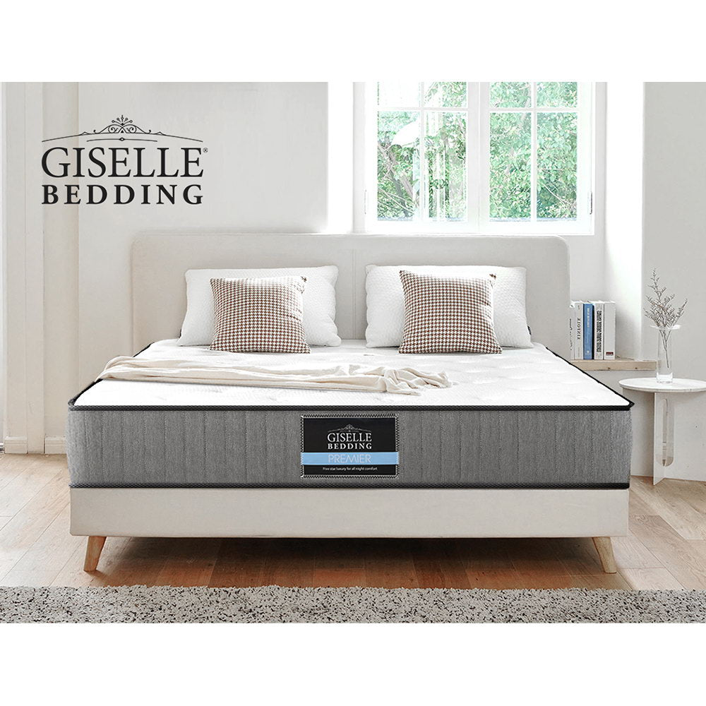 Giselle Bedding 23cm Mattress Extra Firm King Single-ACT