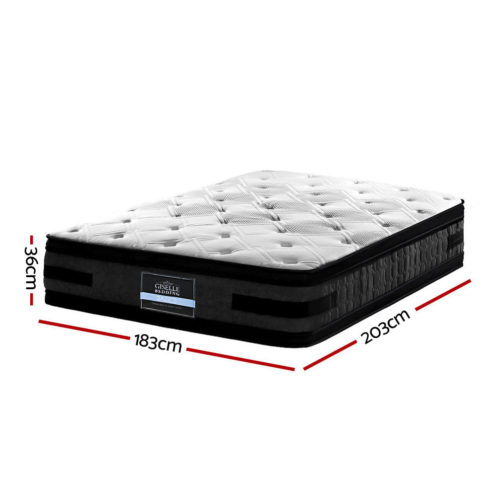 Giselle Bedding 36cm Mattress Cool Gel Memory Foam King-ACT