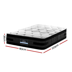 Giselle Bedding 36cm Mattress Cool Gel Memory Foam King-SA_Metro