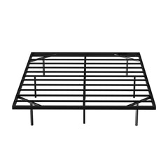 Artiss Double Bed Frame,Floating Metal Bed Frame with Smart LED Lights - Sturdy Metal Platform Bed Base, Silent Design, Tool-Free Assembly, 300KG Capacity for Home/Hotel/Master Bedroom​