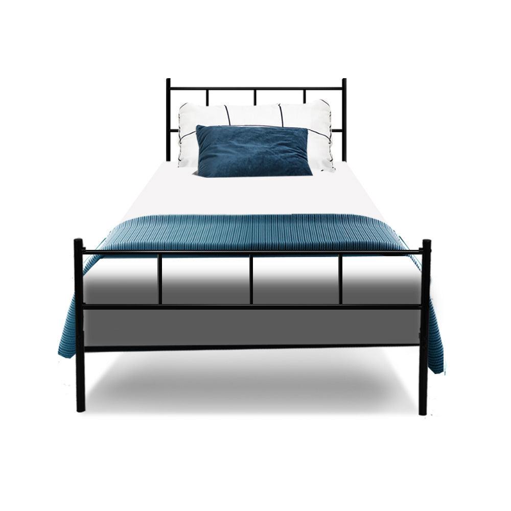 Artiss Bed Frame Single Metal Bed Frames SOL