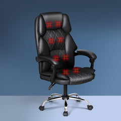 Artiss Massage Office Chair Computer Chairs High Back-VIC_Metro