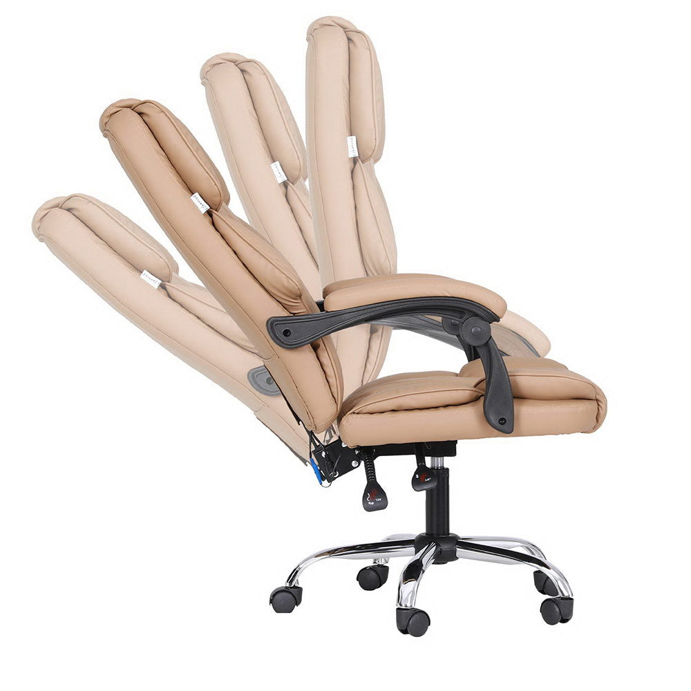 Artiss Massage Office Chair Computer Chairs High Back-ACT