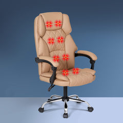 Artiss Massage Office Chair Computer Chairs High Back-NT_Rural