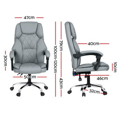 Artiss Massage Office Chair Computer Chairs High Back-SA_Metro