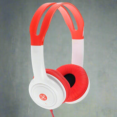 MOKI Volume Limited Kids Red Headphones