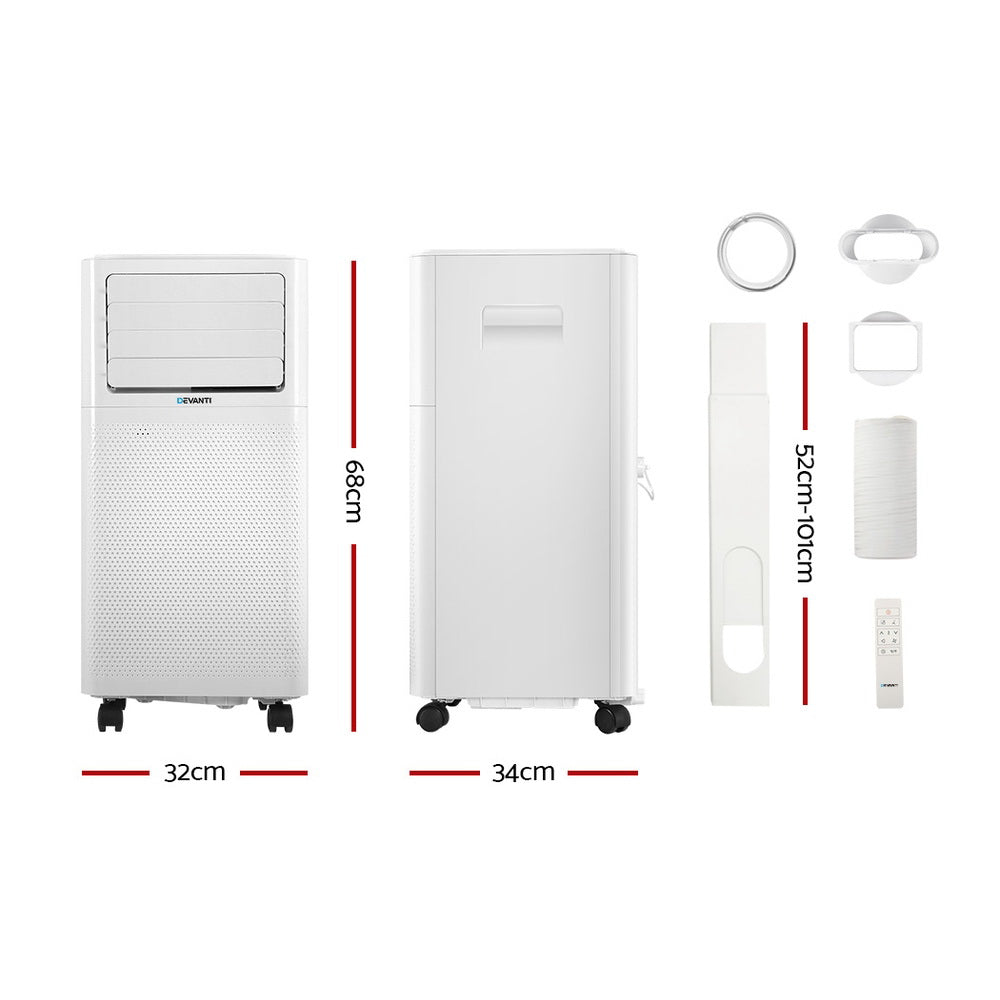 Devanti Portable Air Conditioner 7000BTU-ACT