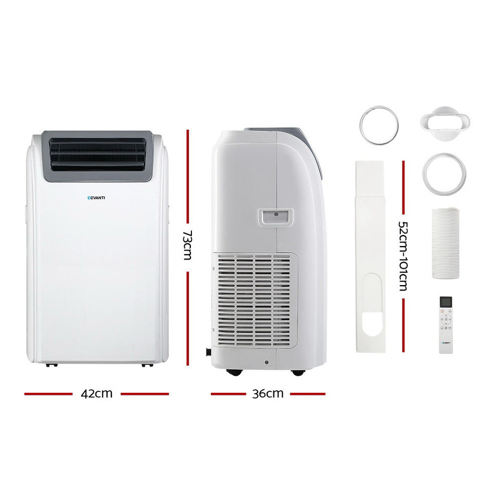 Devanti Portable Air Conditioner WiFi 12000BTU-ACT