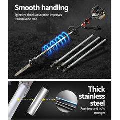 Giantz 65CC Pole Chainsaw Petrol Saw Chain Tree Pruner Extended Spark Plug