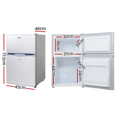 Glacio 65L Portable Fridge Freezer Bar Upright 12V/24V/240V Camping Caravan-VIC_Rural