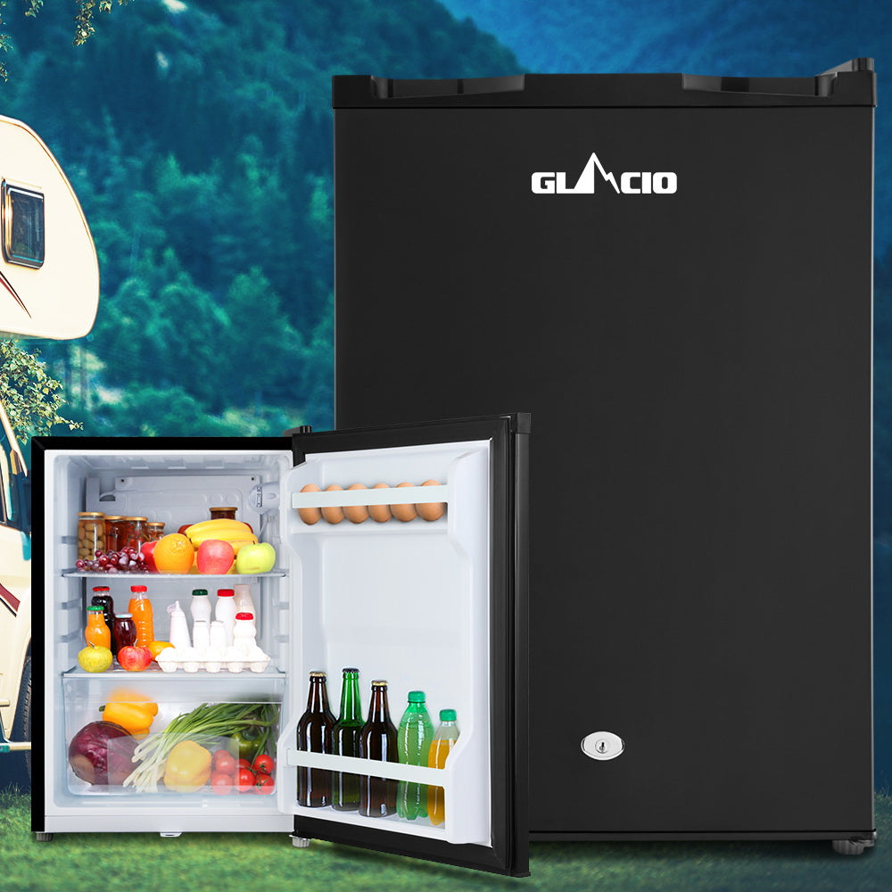 Glacio 80L Portable Fridge Freezer Bar Upright 12V/24V/240V Camping Caravan-ACT