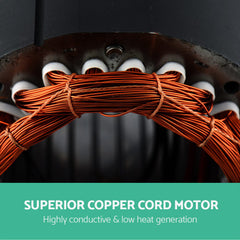 Giantz Peripheral Water Pump Garden Boiler Car Wash Auto Irrigation QB80 Black