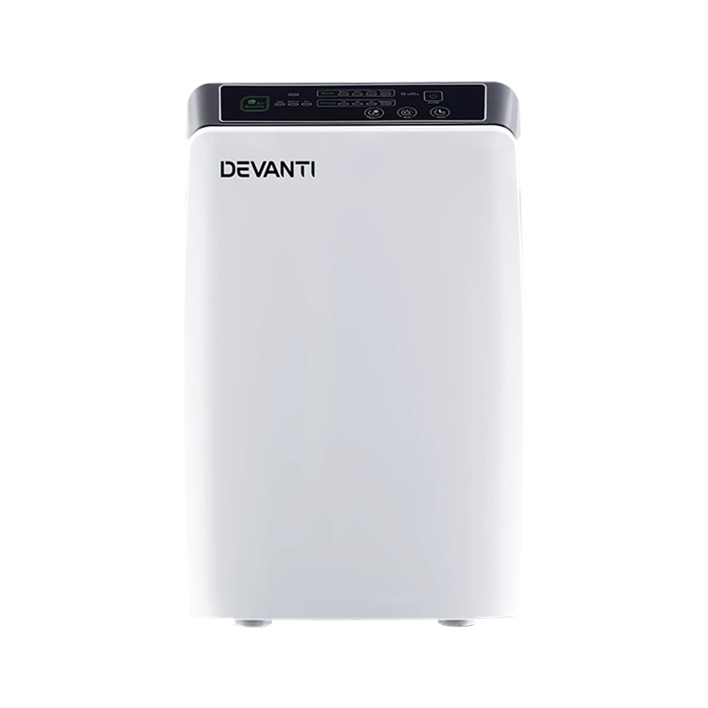 Devanti Air Purifier 4 Stage HEPA w/Replacement Filter-NT_Rural