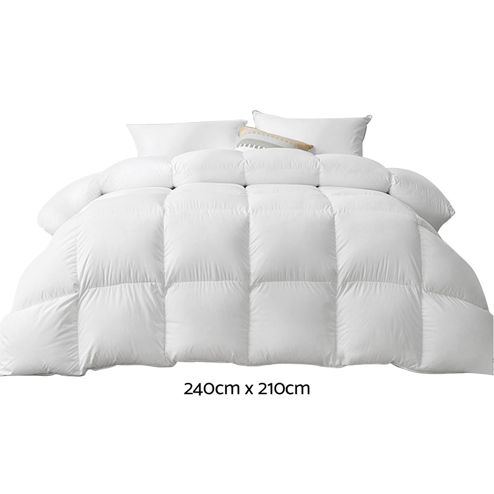 Giselle Bedding 700GSM Goose Down Feather Quilt King