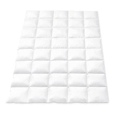 Giselle Bedding 800GSM Goose Down Feather Quilt Winter Blanket Duvet Comforter Single