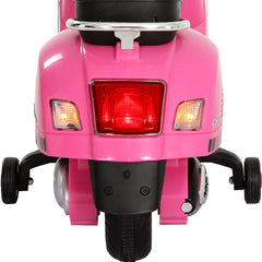 Kids Electric Ride On Car Motorcycle Motorbike Vespa Licensed GTS Pink-NSW_Rural