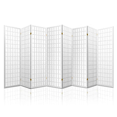 Artiss 8 Panel Room Divider Screen 348x179cm White-WA_Rural