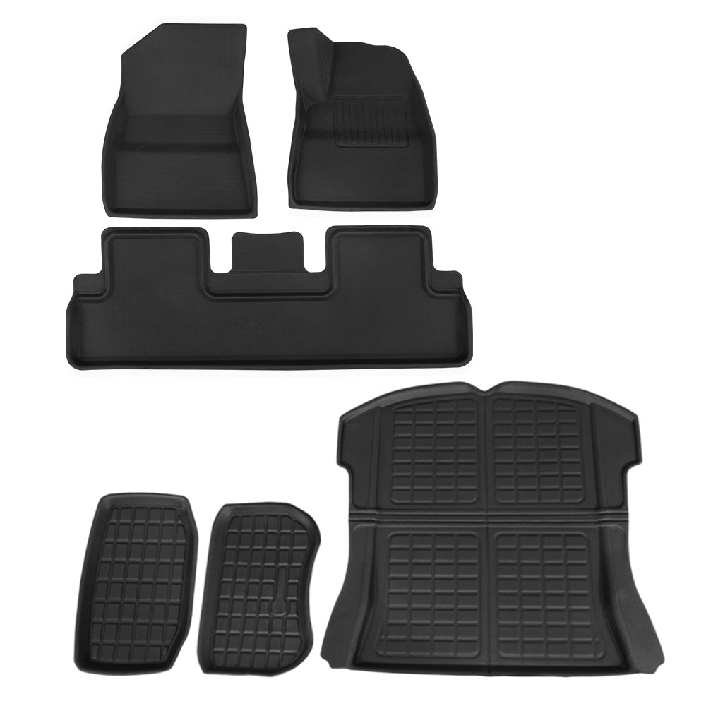 Weisshorn Car Rubber Floor Mats for Tesla Model 3 Trunk Toolbox Cargo Mat Carpet-ACT