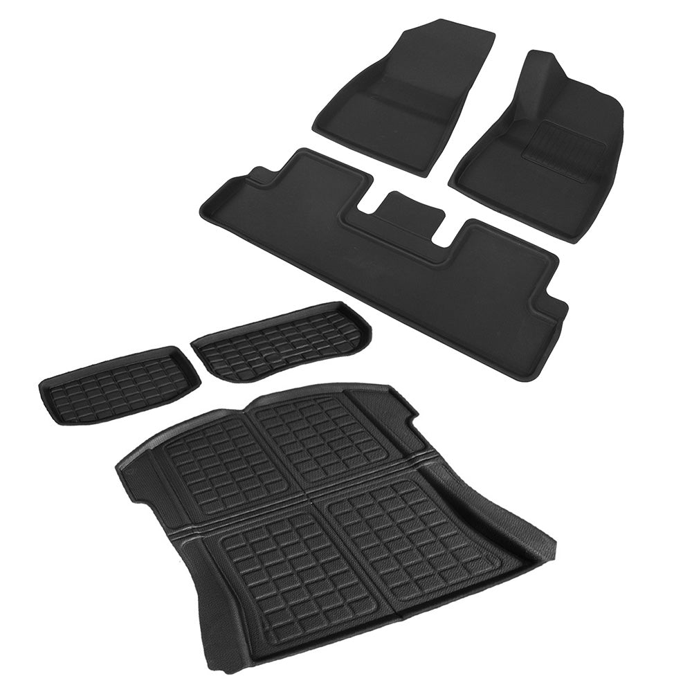 Weisshorn Car Rubber Floor Mats for Tesla Model 3 Trunk Toolbox Cargo Mat Carpet-WA_Rural