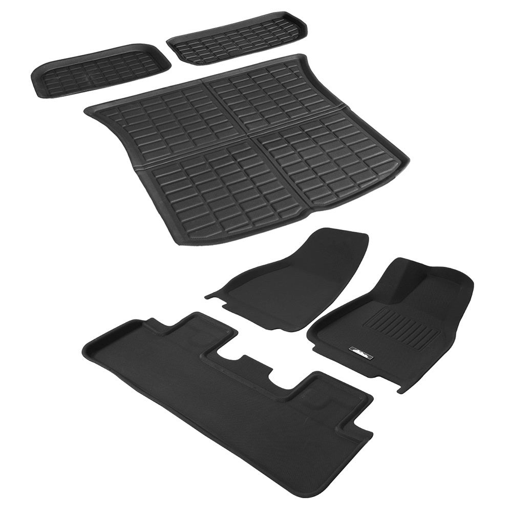 Weisshorn Car Rubber Floor Trunk Toolbox Cargo Mats for Tesla Model Y 2021-2023-NSW_Rural