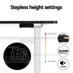 Artiss Treadmill 120cm Automatic Standing Desk with 400mm Electric Walking Pad