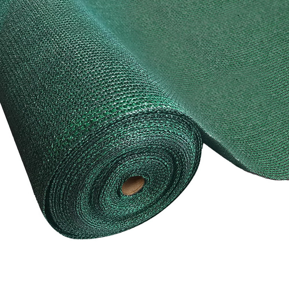 Instahut 50% Shade Cloth 3.66x30m Shadecloth Sail Heavy Duty Green