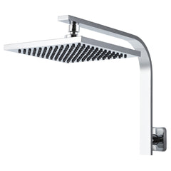 Cefito 8'' Rain Shower Head Wall Arm Square High Pressure Chrome