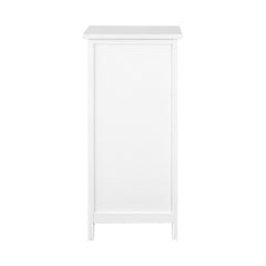 Artiss Bedside Table Bathroom Storage Cabinet 3 Drawers White