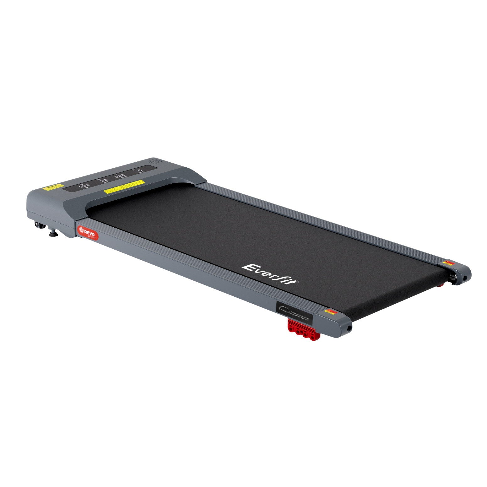 Everfit Treadmill Electric Walking Pad Incline Under Desk Home Gym 380mm Grey