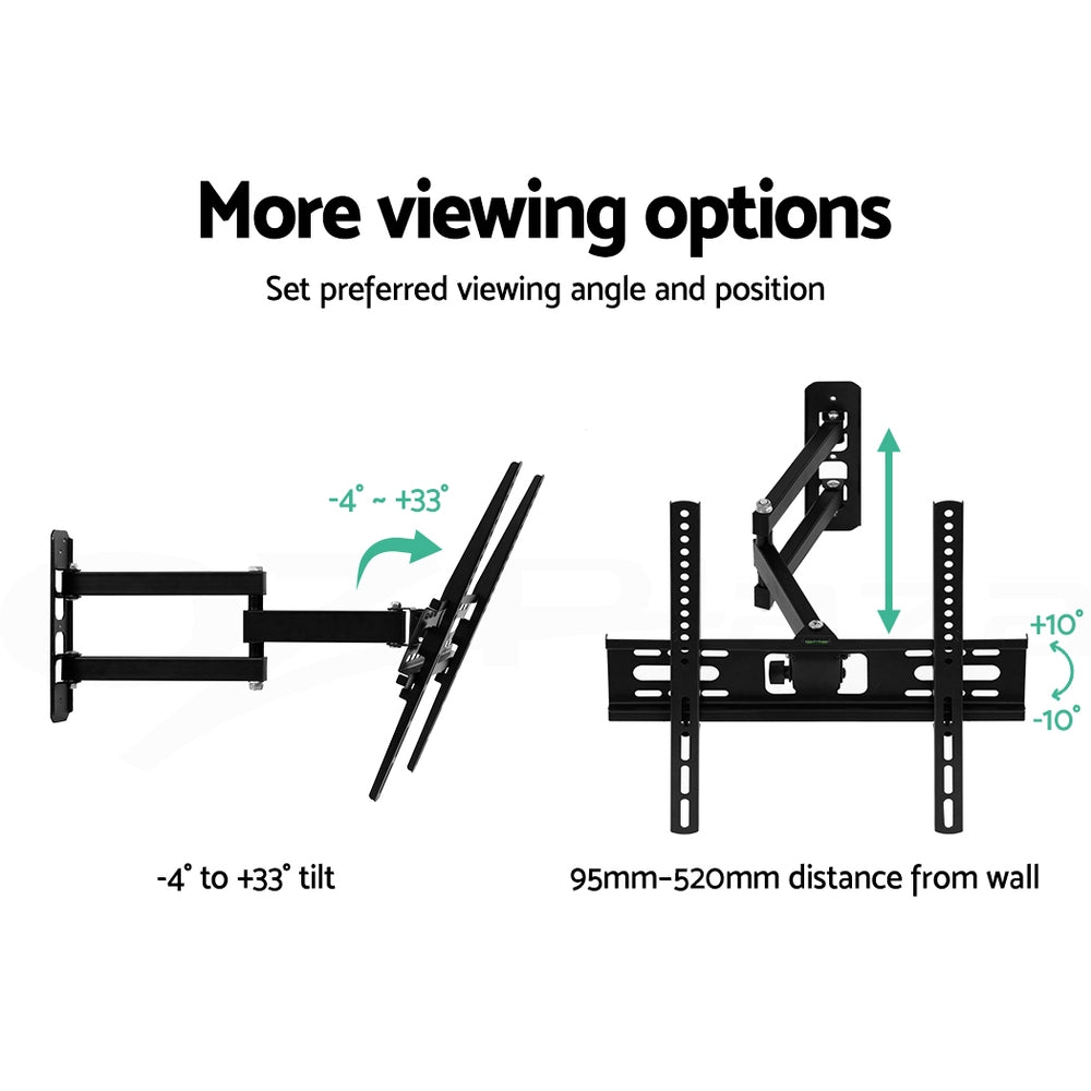 Artiss TV Wall Mount Bracket for 23"-55" LED LCD TVs Full Motion Strong Arms