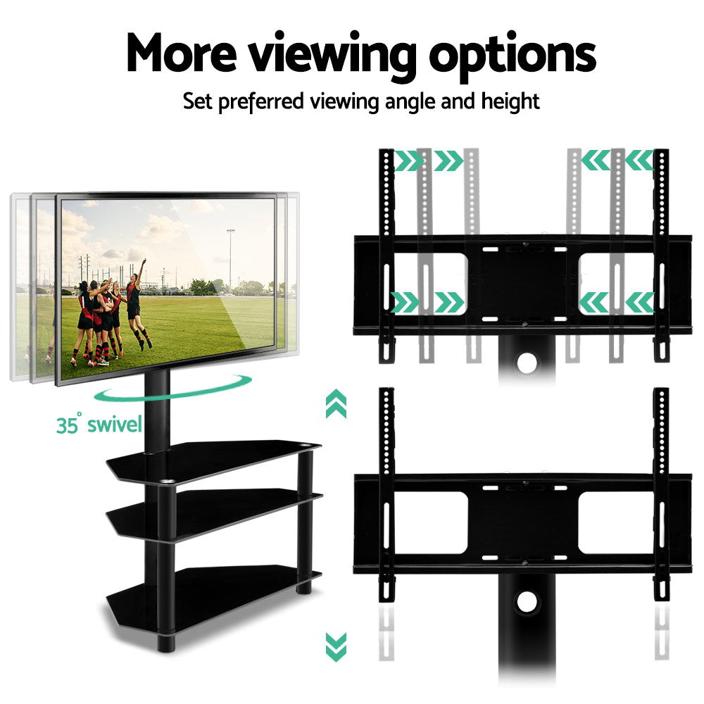 Artiss TV Stand Mount Bracket for 32"-60" LED LCD 3 Tiers Storage Floor Shelf-ACT