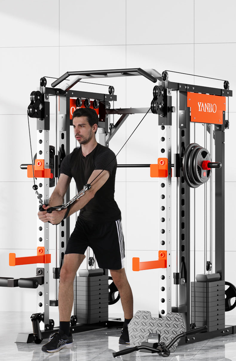 SmartFit M1 Max 130kg Pin Loaded Multi Functional Training Smith Machine Home Gym Power Rack Machine
