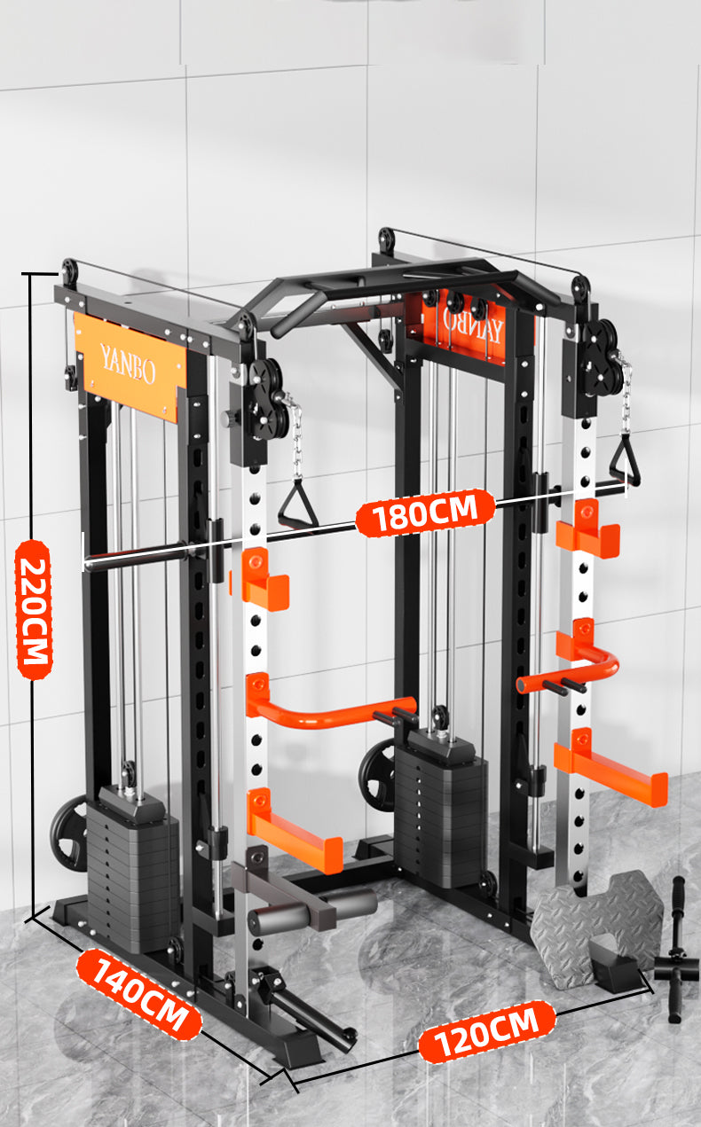 SmartFit M1 Max 130kg Pin Loaded Multi Functional Training Smith Machine Home Gym Power Rack Machine