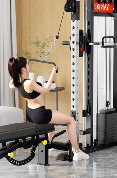 SmartFit M1 Max 130kg Pin Loaded Multi Functional Training Smith Machine Home Gym Power Rack Machine package