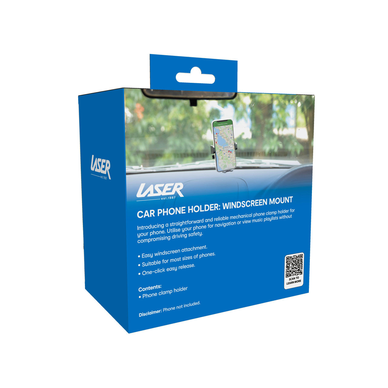 Laser Car Phone Holder Windscreen Mount