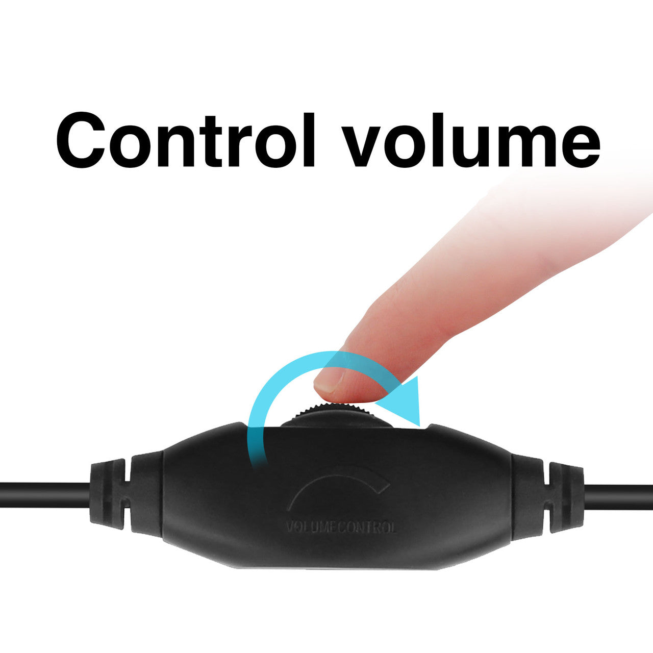 Laser Wired Conference Headset 3.5mm Mic