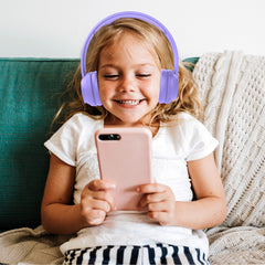 Laser Volume Limited ANC Kids Headphones Lilac