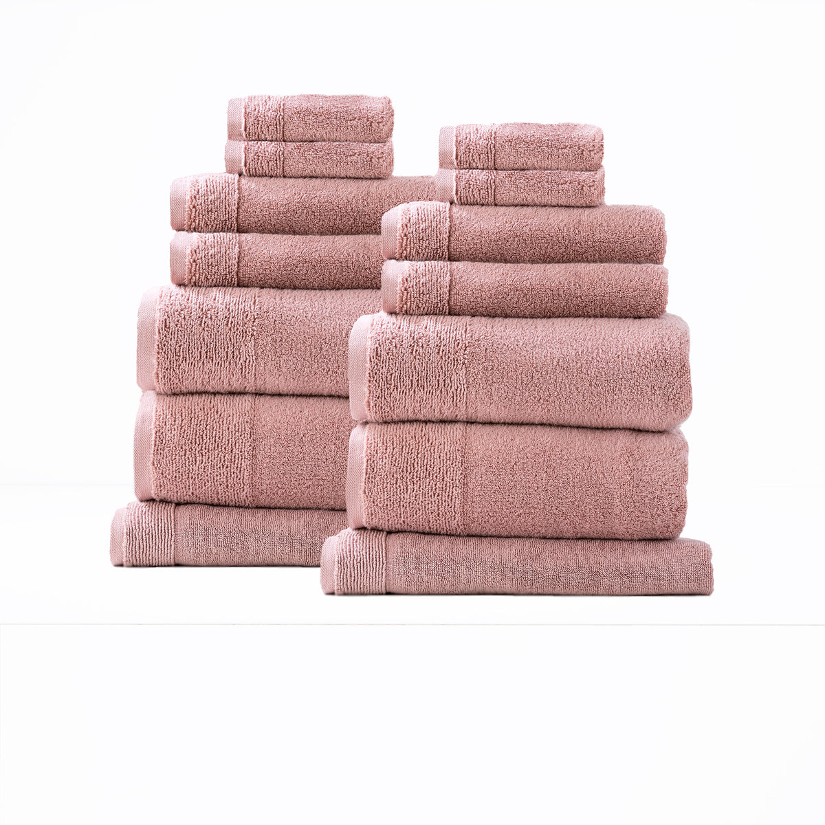 Aireys 650 GSM Zero Twist 14 Piece Bath Cherwood Towel by Renee Taylor