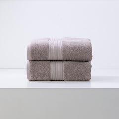 Brentwood 650 GSM Low Twist 2 Pack Whisper Bath Sheet by Renee Taylor